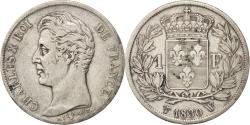 World Coins - Coin, France, Charles X, Franc, 1830, Lille, , Silver, KM:724.13