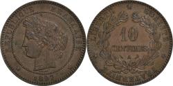 World Coins - Coin, France, Cérès, 10 Centimes, 1897, Paris, , Bronze, KM:815.1
