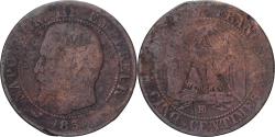 World Coins - Coin, France, Napoleon III, 5 Centimes, 1854, Strasbourg, , Copper