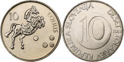 World Coins - Slovenia, 10 Tolarjev, 2006, Copper-nickel, , KM:41