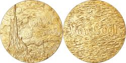 World Coins - France, Medal, Peinture, Van Gogh, Nuit Etoilée, Arts & Culture,