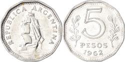 World Coins - Coin, Argentina, 5 Pesos, 1962