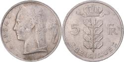 World Coins - Coin, Belgium, 5 Francs, 5 Frank, 1974