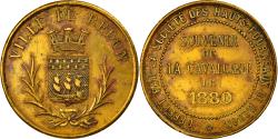 World Coins - France, Token, Cavalcade, Société des Hauts Fourneaux de Redon, 1880