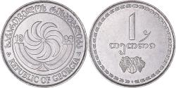 World Coins - Coin, Georgia, Thetri, 1993, , Stainless Steel, KM:76