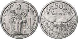 World Coins - New Caledonia, 50 Centimes, 1949, Paris, Aluminum, , KM:1