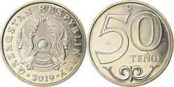 World Coins - Coin, Kazakhstan, 50 Tenge, 2019, Kazakhstan Mint, , Nickel-brass