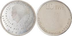 World Coins - Netherlands, 10 Euro, Birth of Princess Catharina Amalia, 2004, , Silver