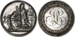 World Coins - France, Médaille de mariage, 1886, Silver,
