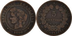 World Coins - Coin, France, 5 Centimes, 1890