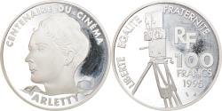 World Coins - Coin, France, 100 Francs, 1995, Paris, BE, , Silver, KM:1945
