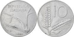 World Coins - Coin, Italy, 10 Lire, 1966, Rome, , Aluminum, KM:93
