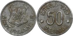 World Coins - Germany, Stadt Bingen am Rhein, 50 Pfennig, 1919, , Iron
