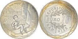 World Coins - France, 10 Euro, Petit prince fait de la voile, 2016, Paris, , Silver