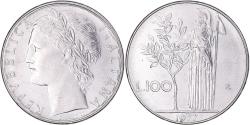 World Coins - Coin, Italy, 100 Lire, 1977, Rome, , Stainless Steel, KM:96.1