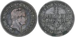 World Coins - Coin, German States, PRUSSIA, Friedrich Wilhelm IV, Groschen, 1843,