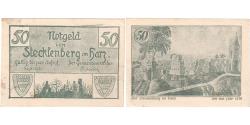 World Coins - Germany, Stecklenberg, 50 Pfennig, EF(40-45)