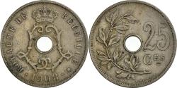 World Coins - Coin, Belgium, 25 Centimes, 1908