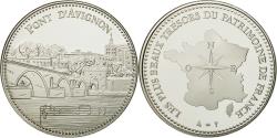 World Coins - France, Medal, Les plus beaux trésors du patrimoine de France, Pont d'Avignon