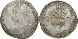 World Coins - France, Charles IX, Teston, 1575, Toulouse, Silver, , Gadoury:435