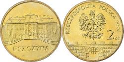 World Coins - Poland, 2 Zlote, 2006, Warsaw, Brass, , KM:549