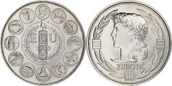 World Coins - France, Medal, Ecu Europa, Marianne, 1989, Rodier, , Copper-nickel