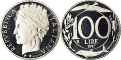 World Coins - Coin, Italy, 100 Lire, 1997, Rome, Proof, , Copper-nickel, KM:159