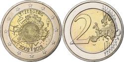World Coins - Luxembourg, Henri, 2 Euro, Introduction de l'euro, 2012, Utrecht, Bi-Metallic