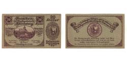 World Coins - Banknote, Austria, Allentsteig N.Ö. Stadtgemeinde, 20 Heller, Texte, 1921