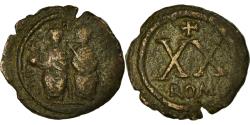 Ancient Coins - Coin, Justin II, Half Follis, 565-572, Rome, Very rare, , Copper