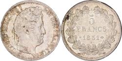 World Coins - France, Louis Philippe I, 5 Francs, 1831, Lyon, Silver, , Gadoury:677a