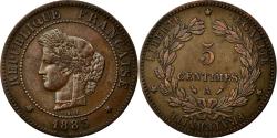 World Coins - Coin, France, Cérès, 5 Centimes, 1883, Paris, , Bronze, Gadoury:157a