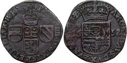 World Coins - Coin, Spanish Netherlands, Philippe IV, Liard, Oord, 1652, Brussels,