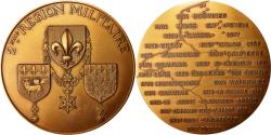 World Coins - France, Medal, 2eme Région Militaire, Politics, Society, War, , Bronze