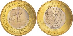 World Coins - Cyprus, 1 Euro, Essai 1 euro, 2003, Specimen, , Bi-Metallic