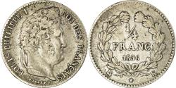 World Coins - Coin, France, Louis-Philippe, 1/4 Franc, 1836, Bordeaux, , Silver