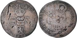 World Coins - Coin, Spanish Netherlands, Flanders, Charles II, Liard, 12 Mites, 1699, Bruges