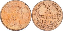 World Coins - Coin, France, Dupuis, 2 Centimes, 1919, Paris, , Bronze, KM:841