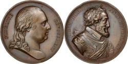 World Coins - France, Medal, Louis XVIII, History, Andrieu, , Bronze