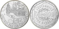 World Coins - France, 10 Euro, Euros des régions, Nord-Pas De Calais, 2011, Monnaie de Paris