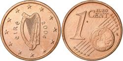 World Coins - Ireland, Euro Cent, 2004, Dublin, Copper Plated Steel,