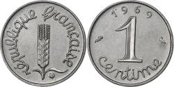 World Coins - France, Centime, Épi, 1969, Paris, Stainless Steel, , Gadoury:91