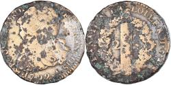 World Coins - Coin, France, Louis XVI, 2 sols François, 1792, Paris, , Bronze