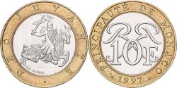 World Coins - Monaco, Rainier III, 10 Francs, 1997, Bi-Metallic, , Gadoury:MC160