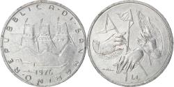 World Coins - Coin, San Marino, Lira, 1976, Rome, , Aluminum, KM:51