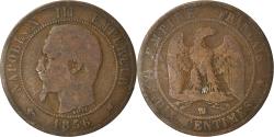 World Coins - Coin, France, 10 Centimes, 1856