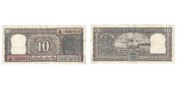World Coins - Banknote, India, 10 Rupees, KM:60a, EF(40-45)