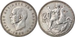 World Coins - Coin, Greece, Paul I, 20 Drachmai, 1960, , Silver, KM:85