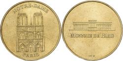 World Coins - France, Token, Paris - Notre Dame n°1, 1998, Copper-nickel Aluminium, MDP