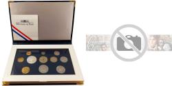 World Coins - France, Set 1 c. - 100 frs., 1997, MDP, Proof,